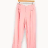 Sale Caroll Pantalon - Taille L/40 Rose