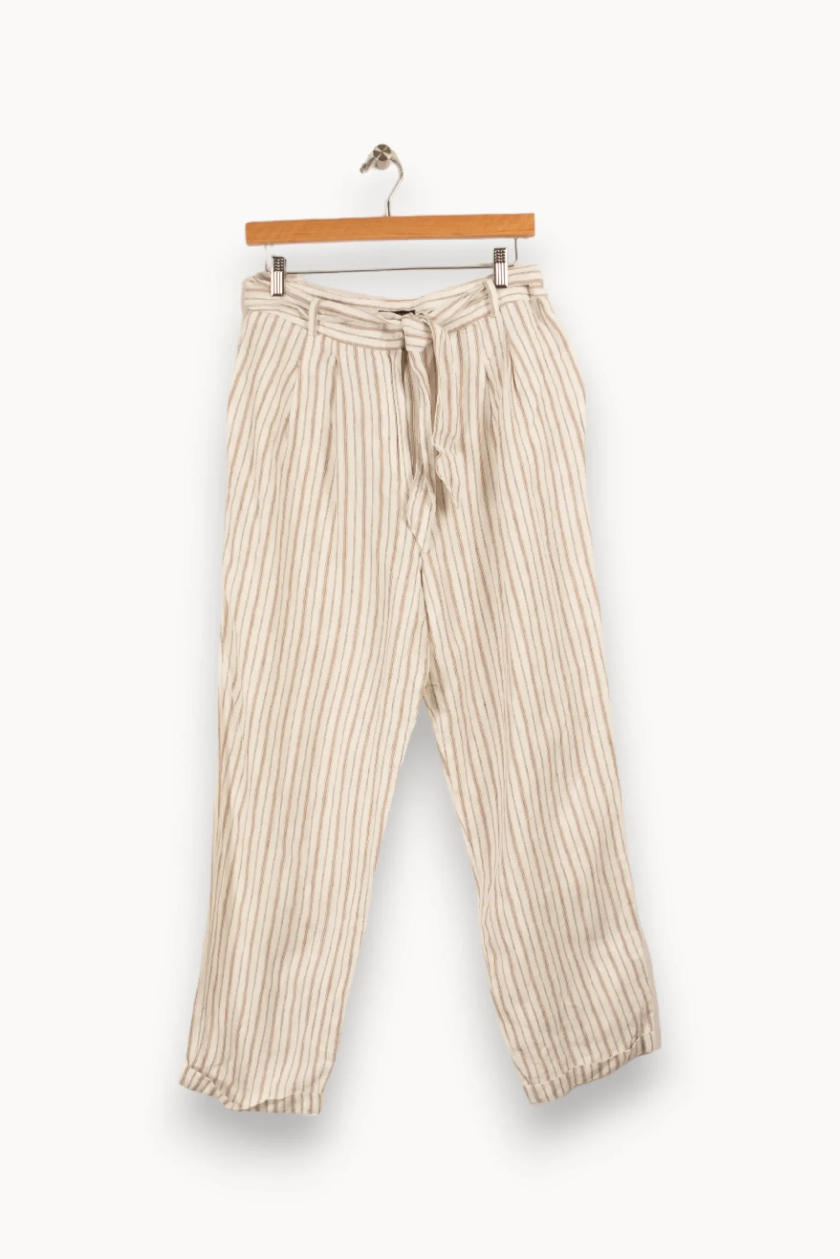 Shop Caroll Pantalon - Taille L/40 Blanc