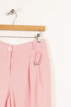 Sale Caroll Pantalon - Taille L/40 Rose