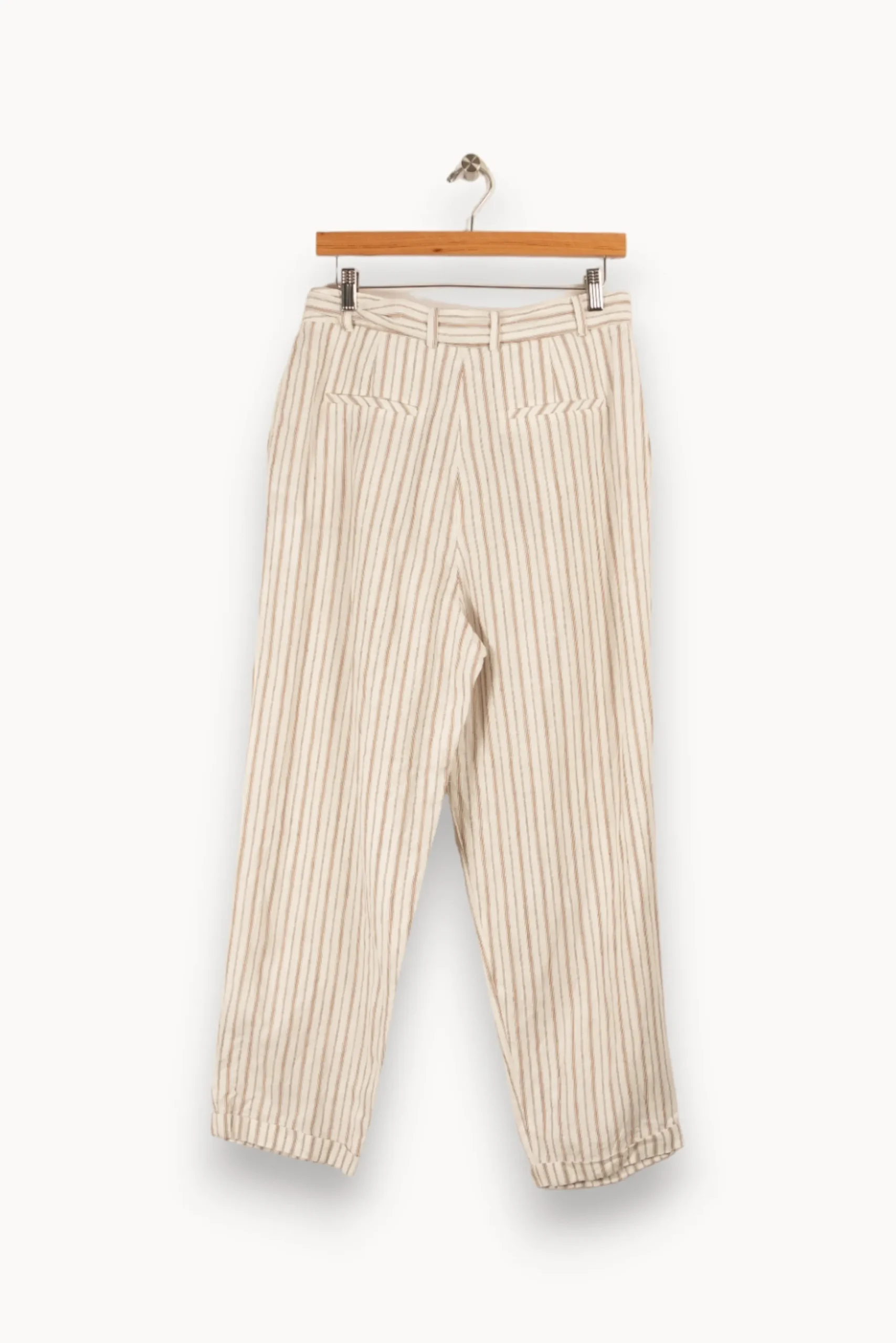Shop Caroll Pantalon - Taille L/40 Blanc