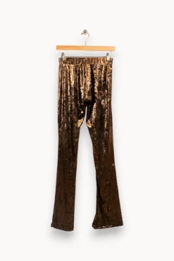 Outlet Maje Pantalon - Taille M/38 Marron