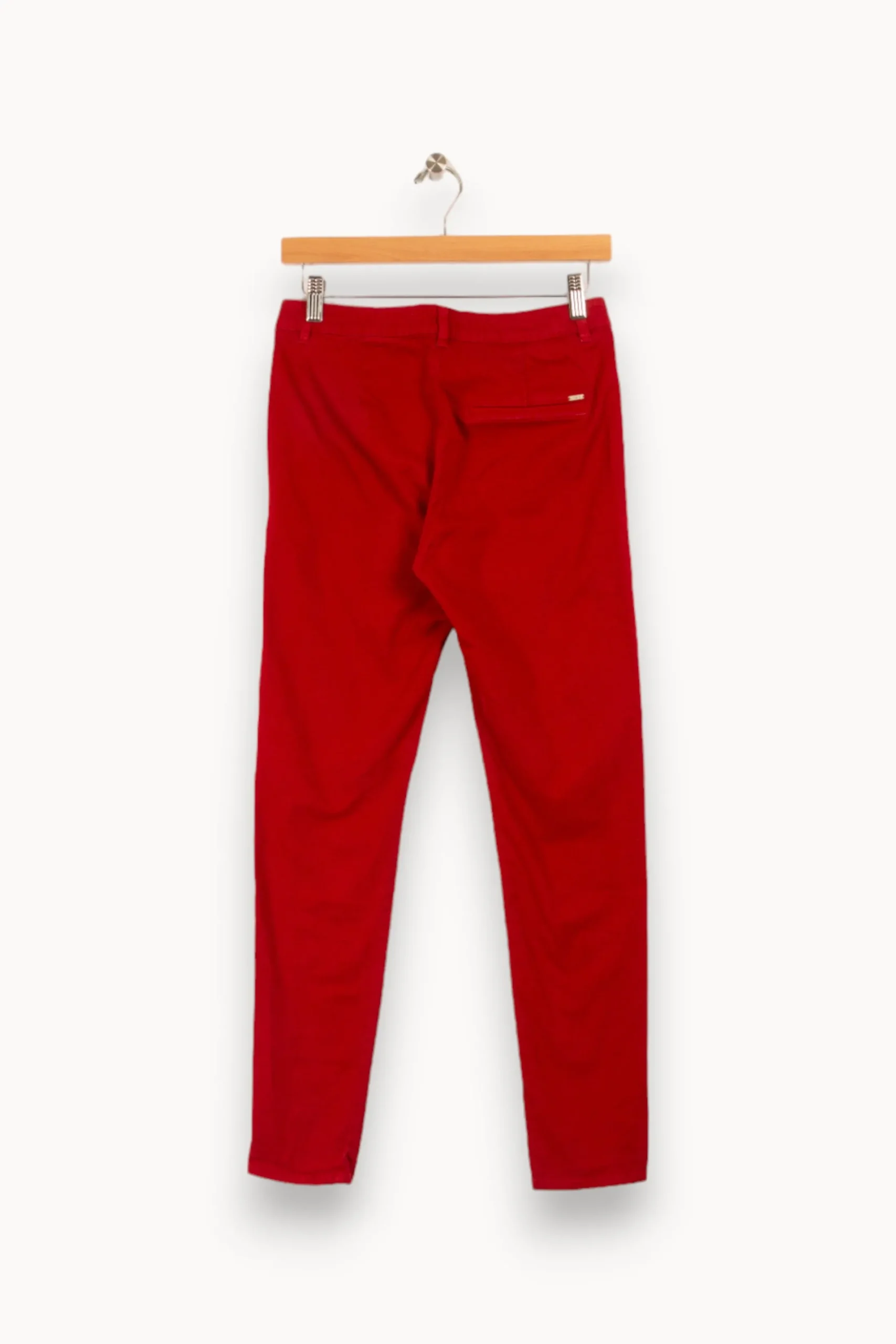 Store I.Code Pantalon - Taille S/36 Rouge