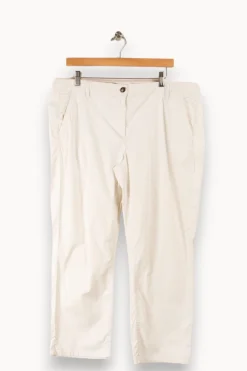 Clearance Marina Rinaldi Pantalon - XXXL/46 Blanc