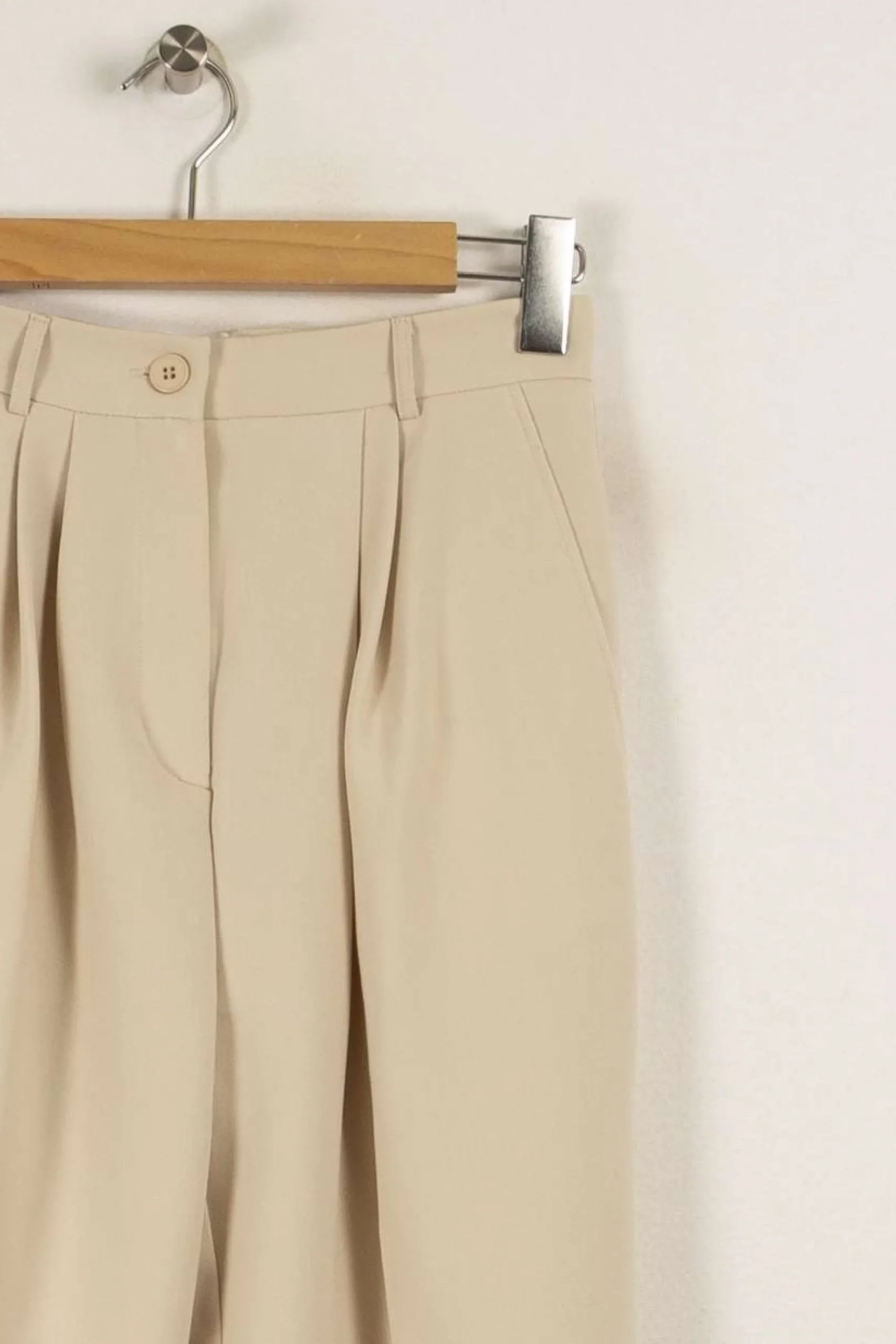 Discount Sud express Pantalon - Taille M/38 Beige
