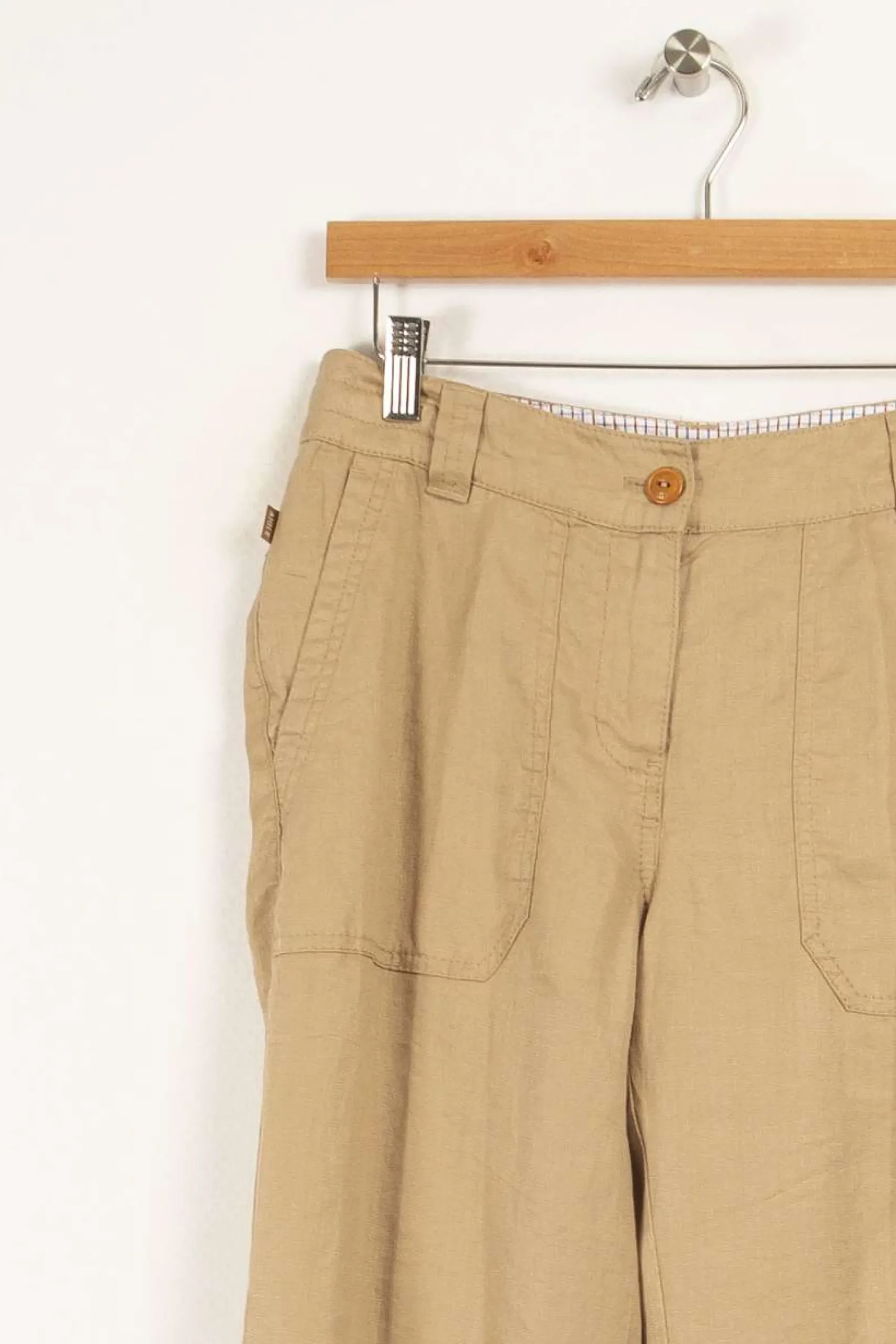 Shop Aigle Pantalon beige - Taille S/36 Autre