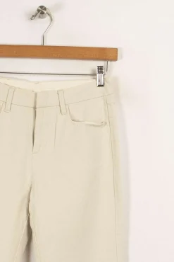 Outlet Comptoir des Cotonniers Pantalon - Taille S/36 Beige