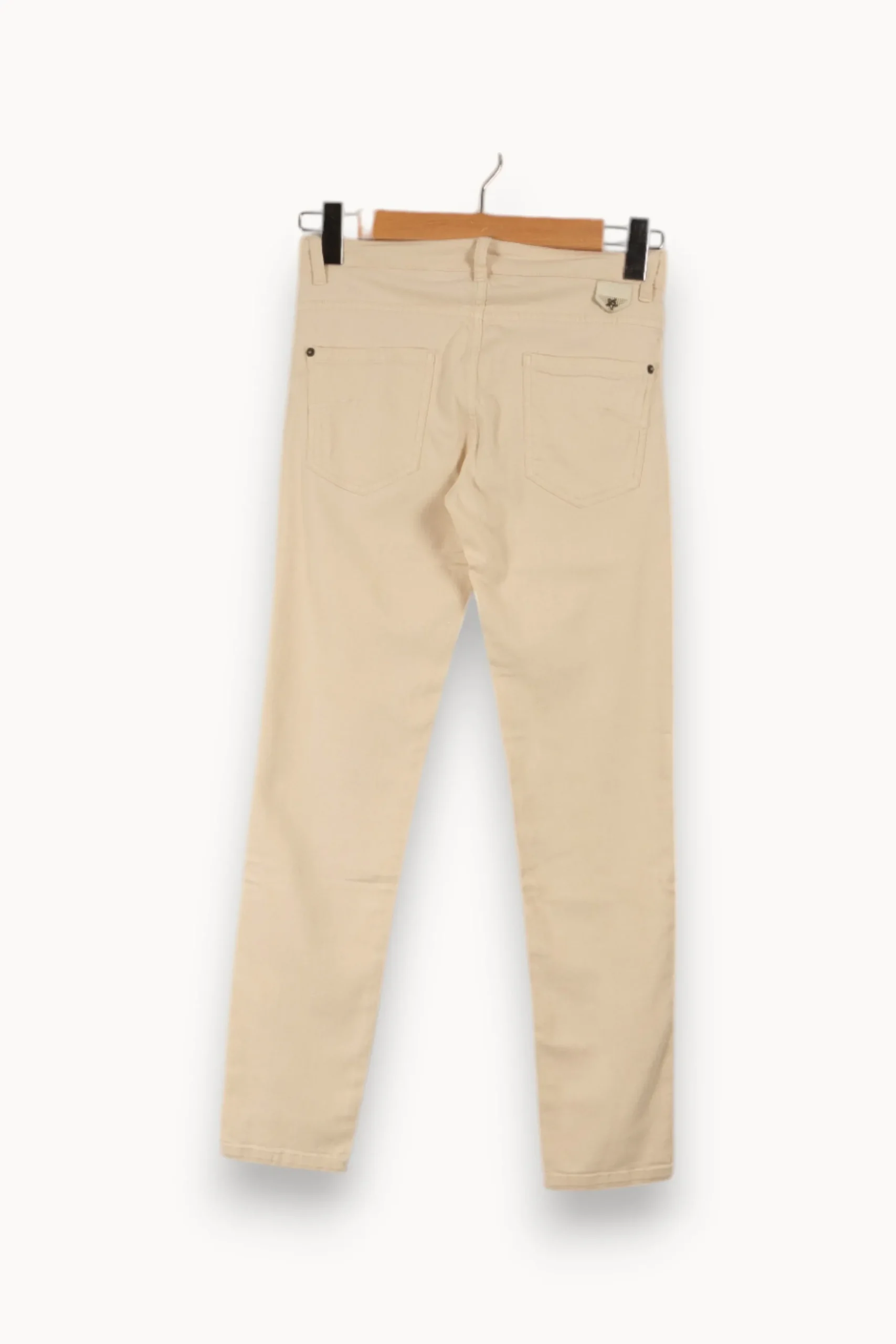 New IKKS Pantalon - Taille S/36 Beige