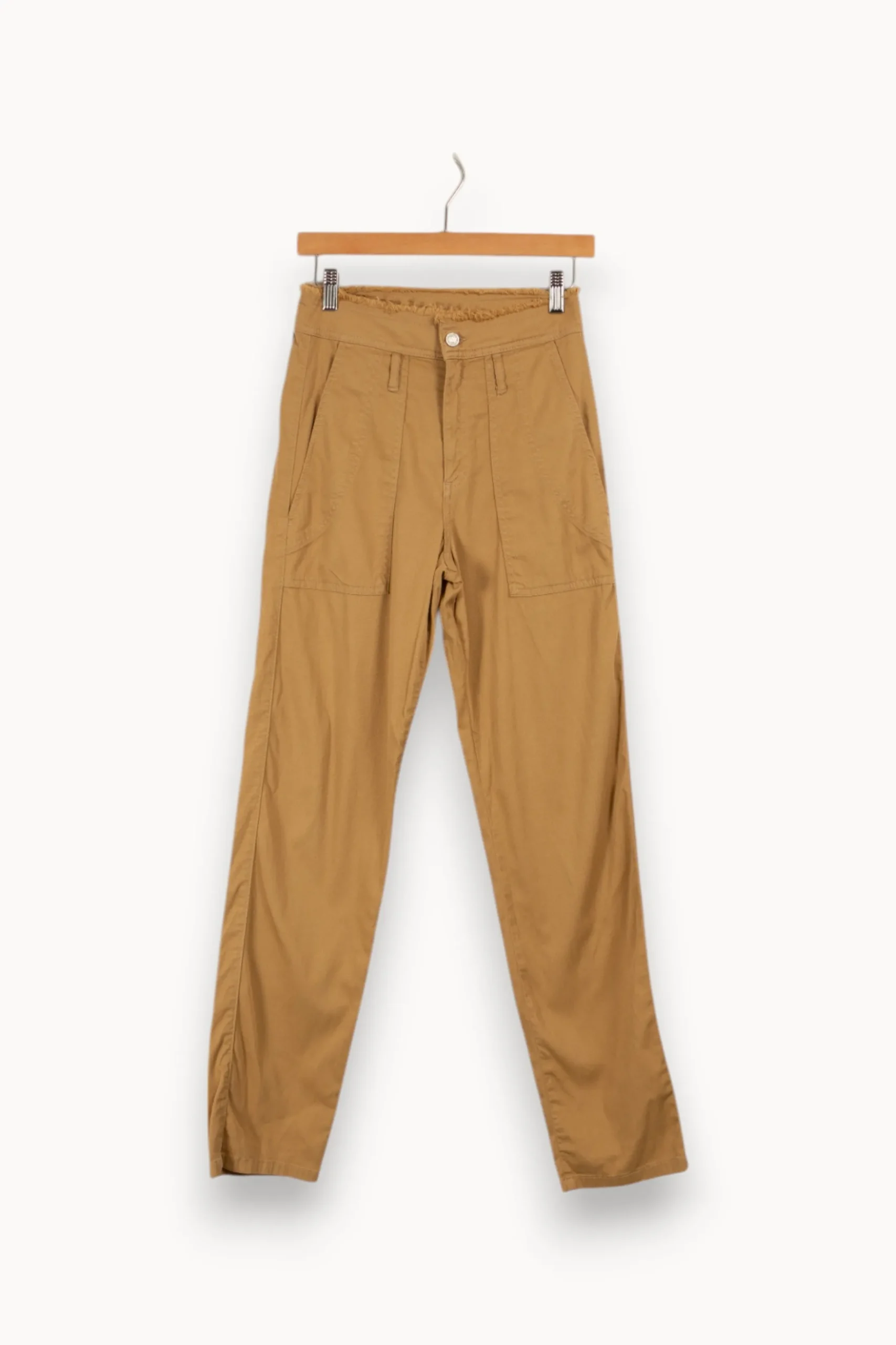 Best Sale Vanessa Bruno Pantalon - Taille XS/34 Beige