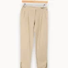 Online IKKS Pantalon - Taille XS/34 Beige
