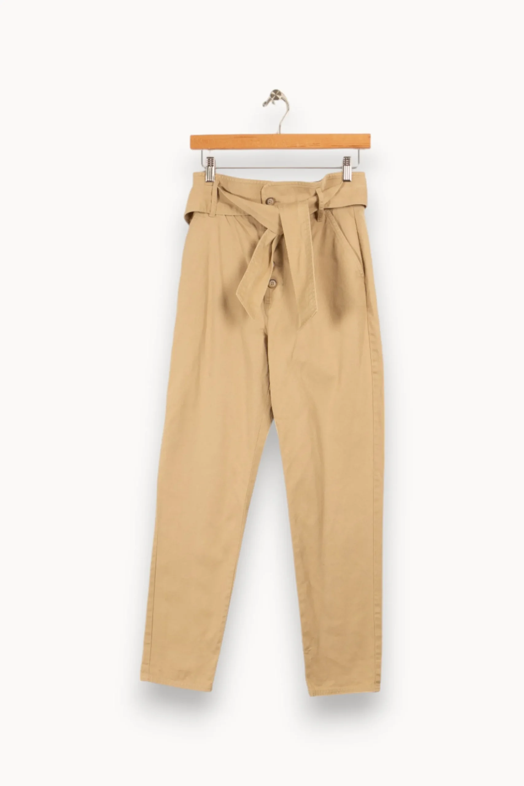 Flash Sale Sézane Pantalon - Taille XS/34 Beige