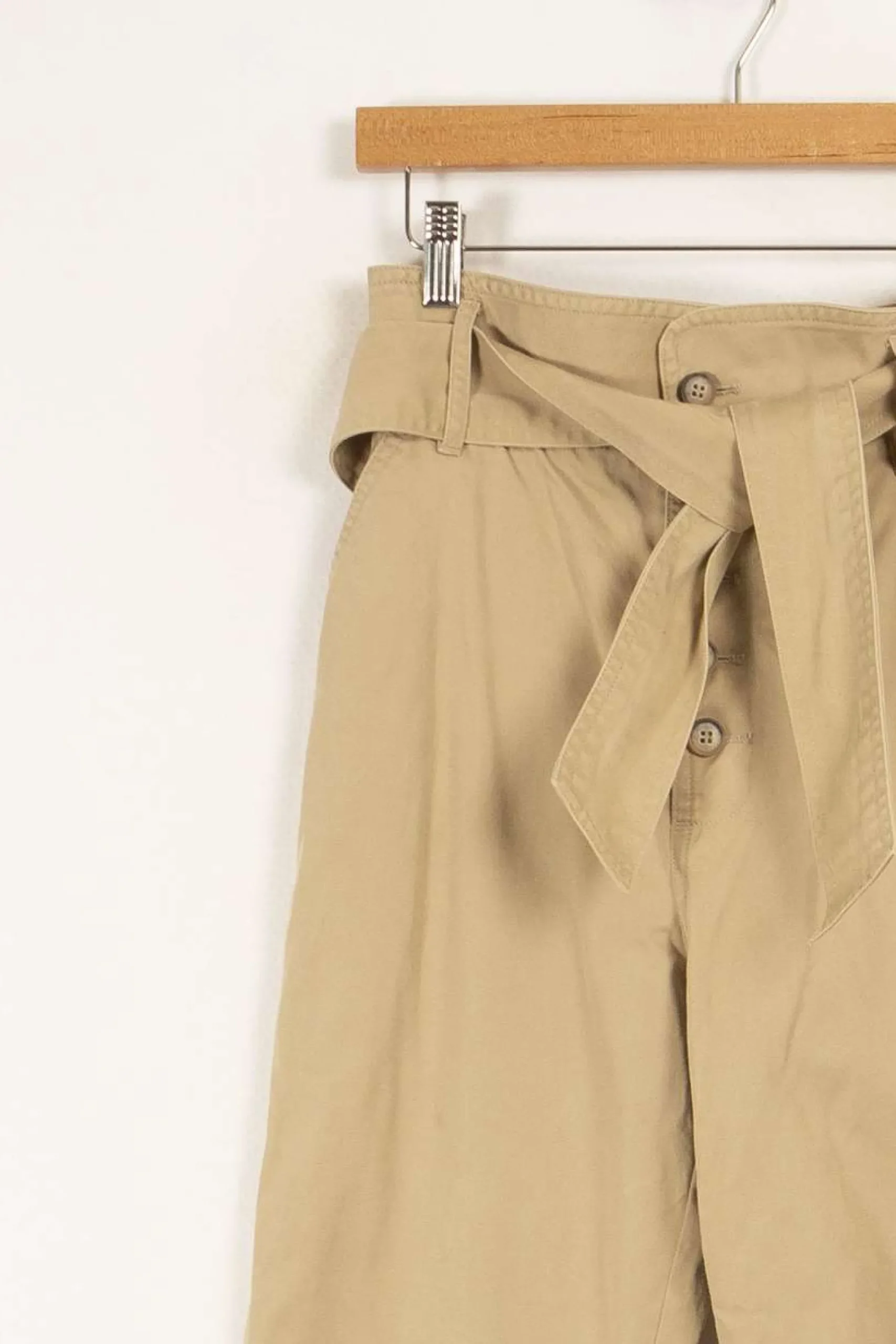 Flash Sale Sézane Pantalon - Taille XS/34 Beige