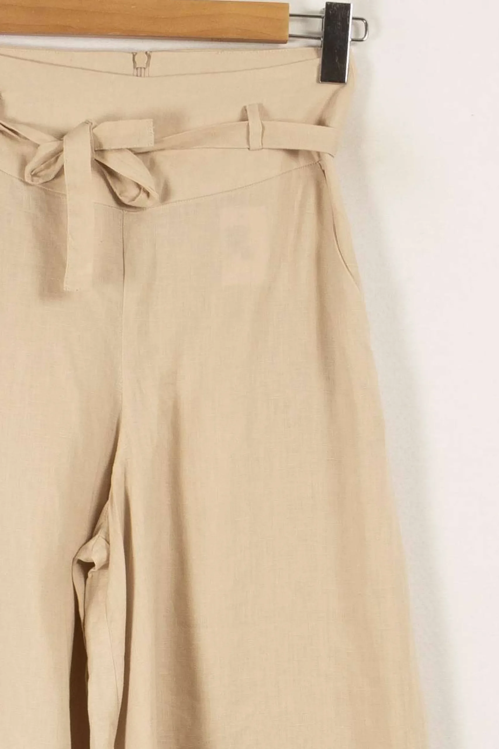 Fashion Caroll Pantalon - Taille XS/34 Beige