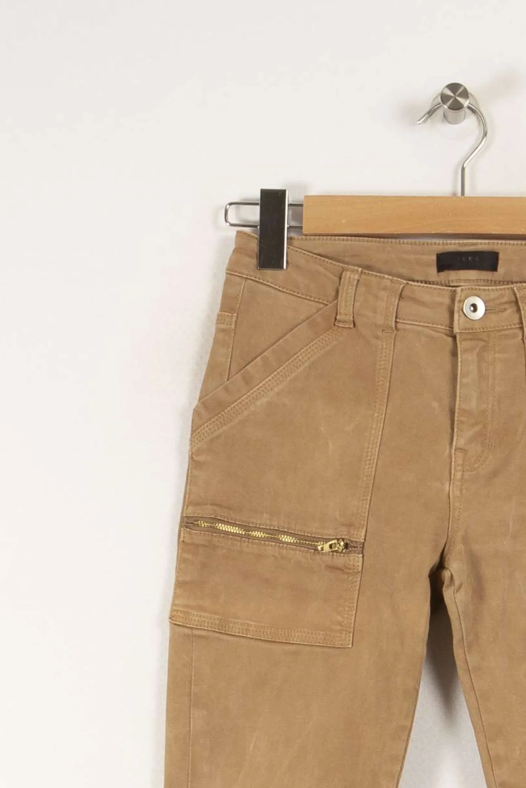 Best IKKS Pantalon foncé - Taille XS/34 Beige