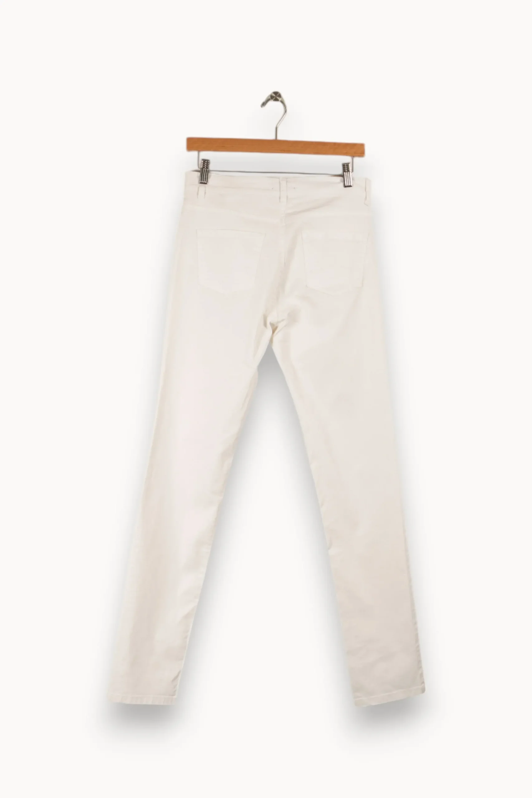 Shop Caroll Pantalon - Taille L/40 Blanc