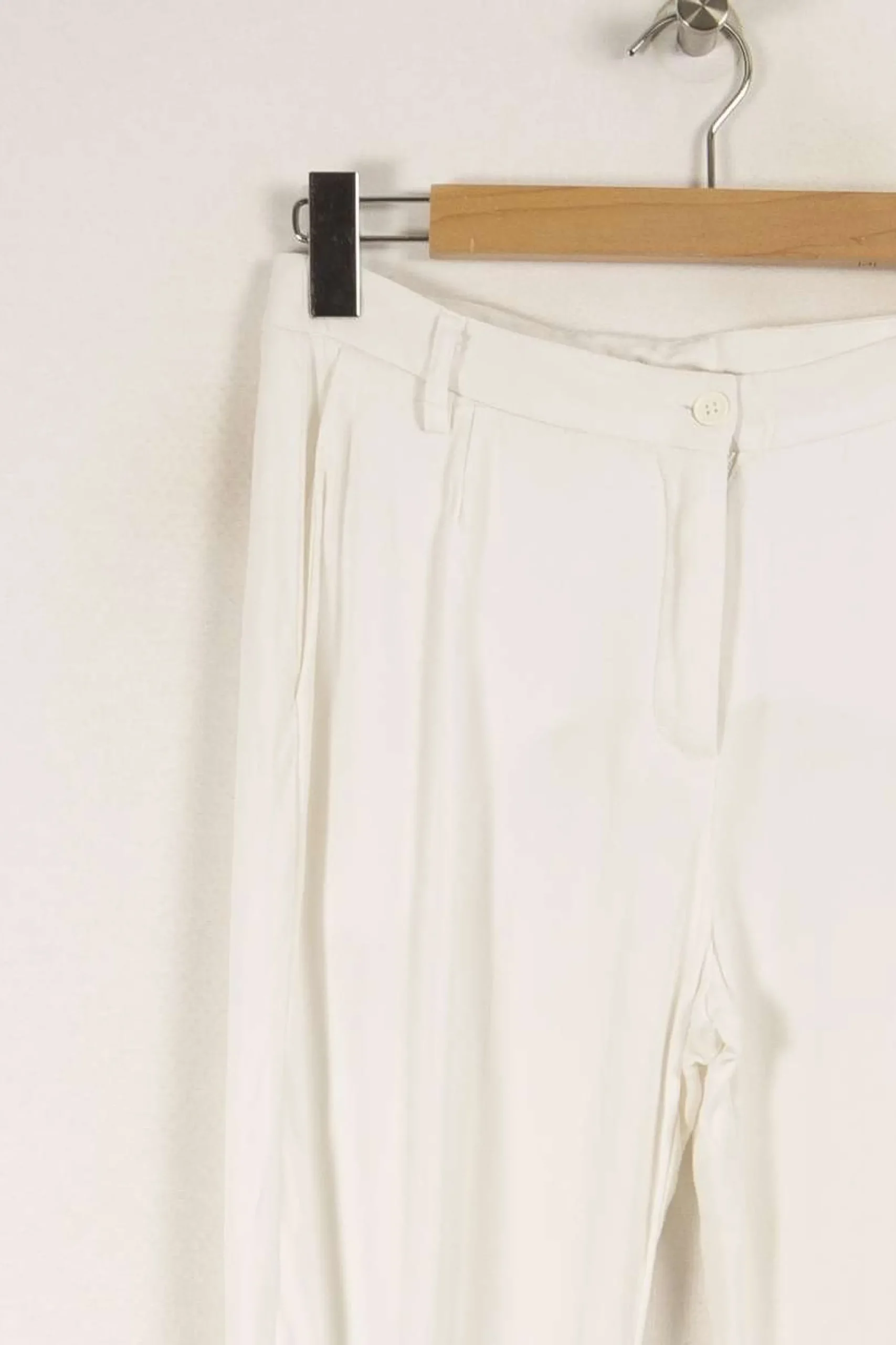 Shop American Vintage Pantalon - Taille M/38 Blanc