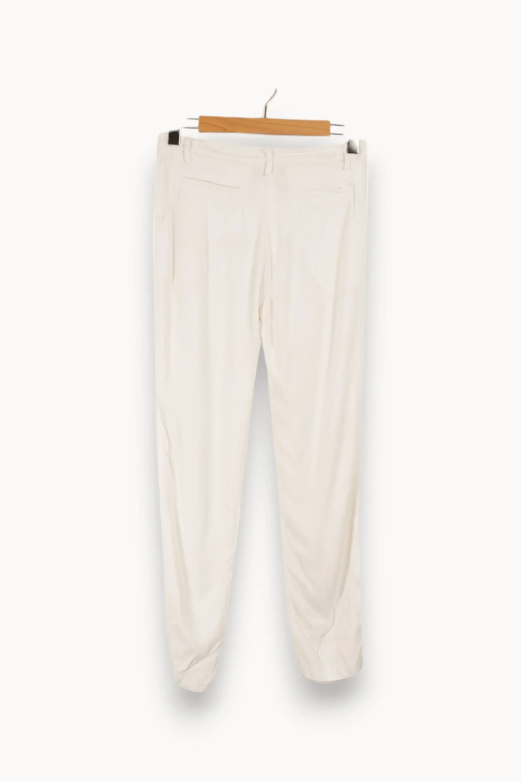 Shop American Vintage Pantalon - Taille M/38 Blanc