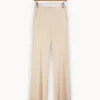 Best Imperial Pantalon cassé élastiqué - Taille S/36 Blanc