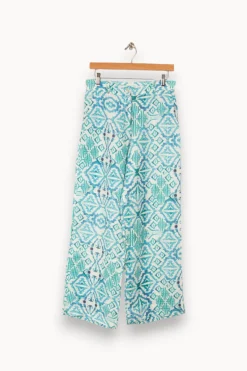 Shop Sud express Pantalon - Taille S/36 Bleu