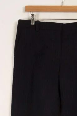 Best Sale Laura Laval Pantalon marine - Taille L/40 Bleu