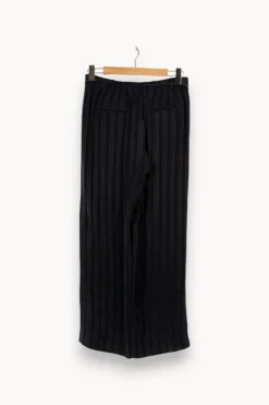 Fashion Gerard Darel Pantalon rayé - Taille L/40 Bleu