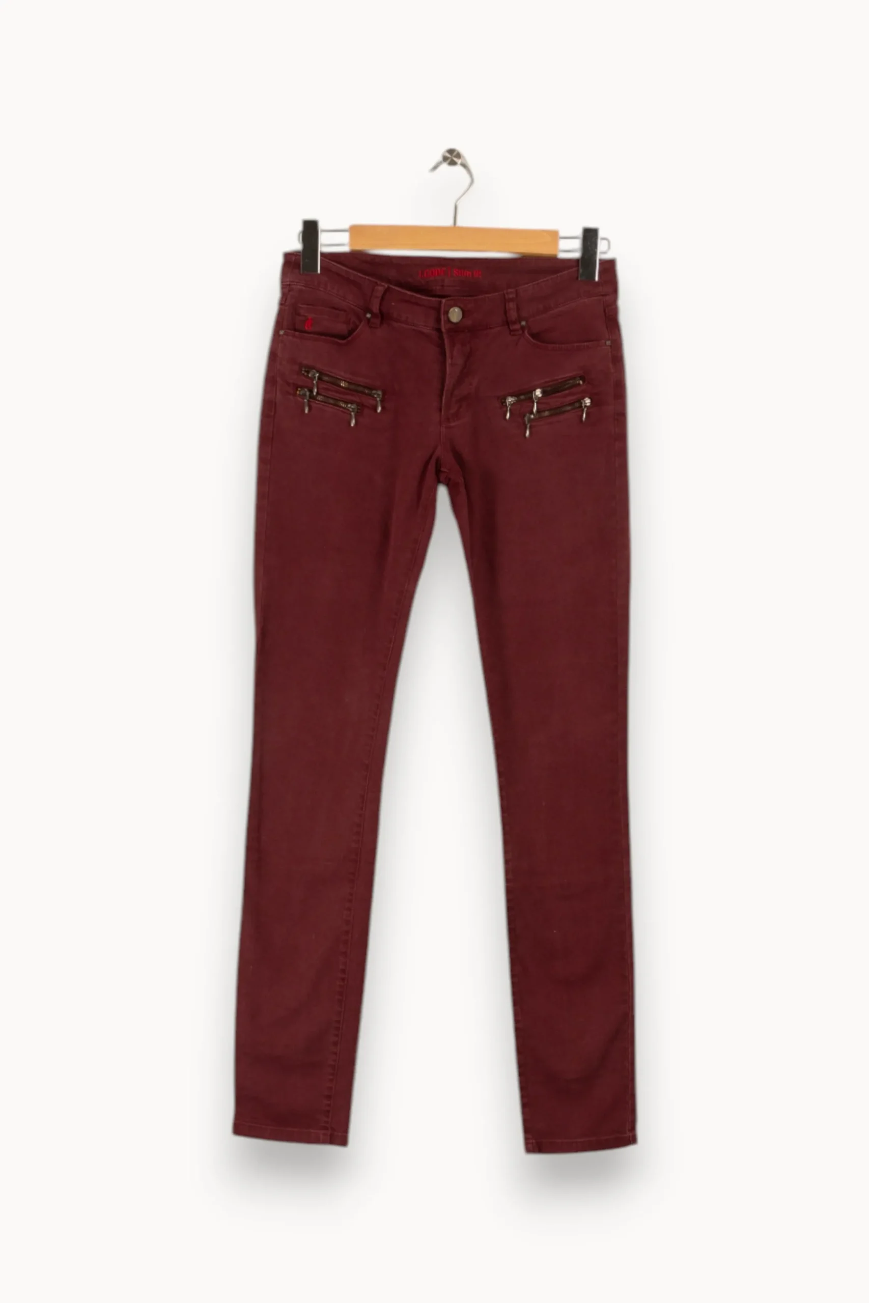Sale I.Code Pantalon - Taille M/38 Bordeaux