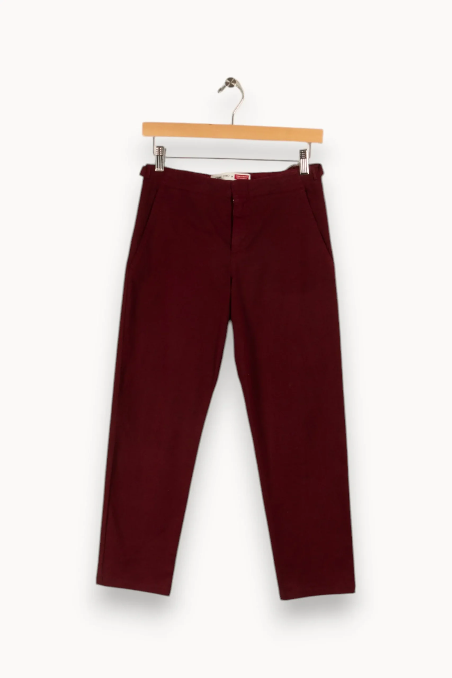 Fashion Comptoir des Cotonniers Pantalon - Taille XS/34 Bordeaux