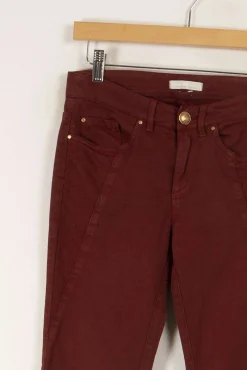 Best Sale IKKS Pantalon - Taille S/36 Bordeaux