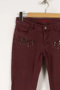 Sale I.Code Pantalon - Taille M/38 Bordeaux