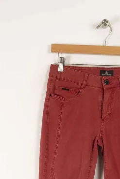 Sale One Step Pantalon - Taille S/36 Bordeaux