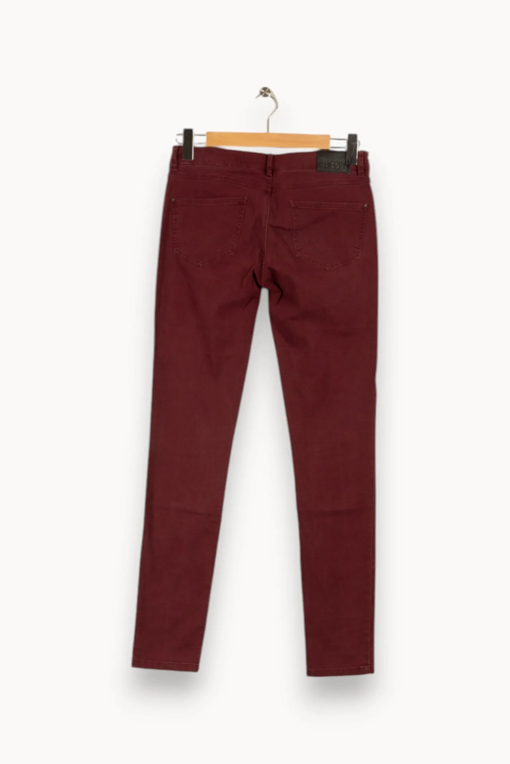 Sale I.Code Pantalon - Taille M/38 Bordeaux