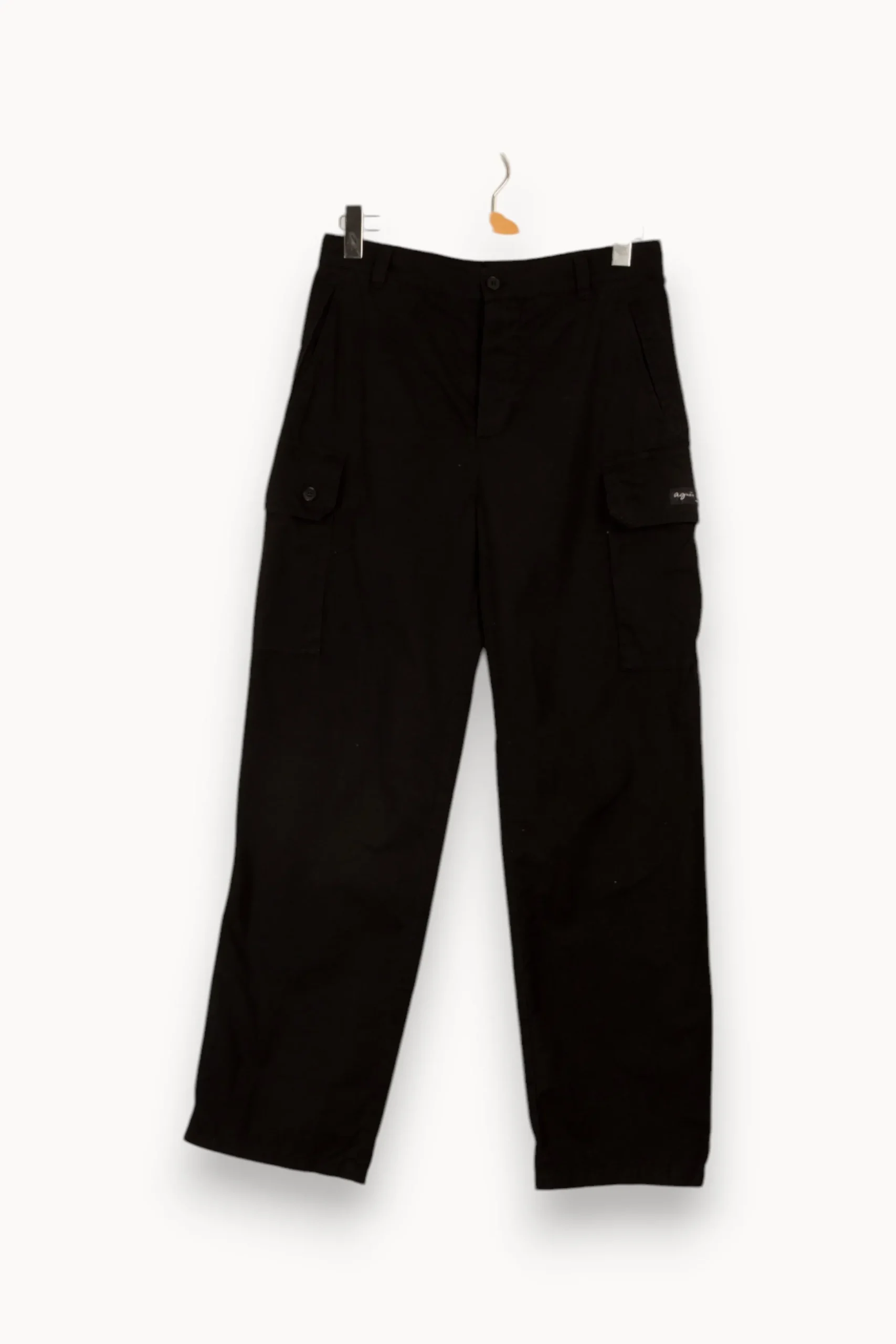 Outlet Agnès b. Pantalon cargo - Taille L/40 Noir