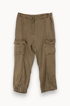 Hot IKKS Pantalon cargo - Taille M/38 Vert