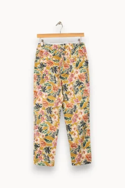 Best La Fée Maraboutée Pantalon cigarette imprimé - S/36 Multicolore