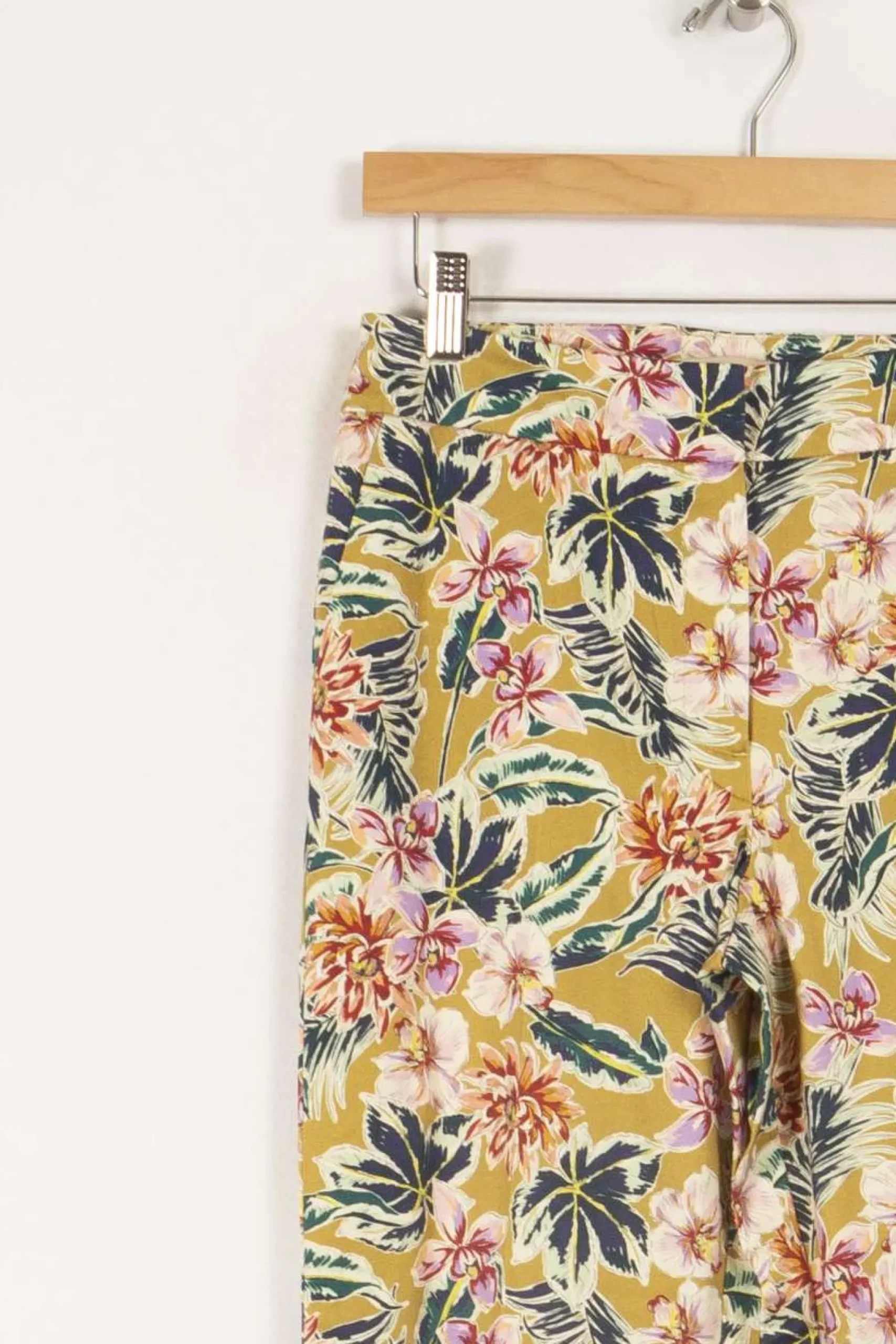 Best La Fée Maraboutée Pantalon cigarette imprimé - S/36 Multicolore