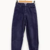 Fashion Labdip Pantalon côtelé - Taille M/38 Bleu