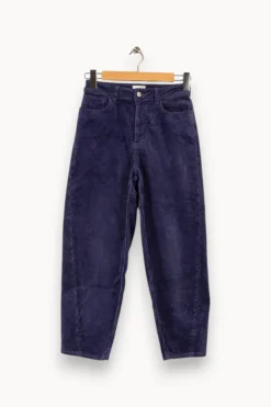 Fashion Labdip Pantalon côtelé - Taille M/38 Bleu