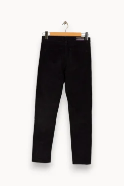 Shop Vanessa Bruno Pantalon côtelé foncé - Taille M/38 Bleu