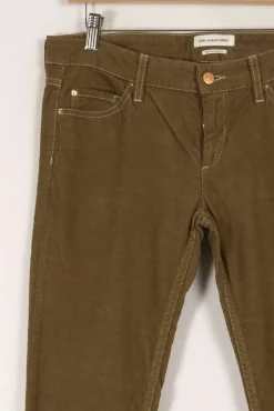 Discount Isabel Marant étoile Pantalon côtelé - Taille L/40 Vert