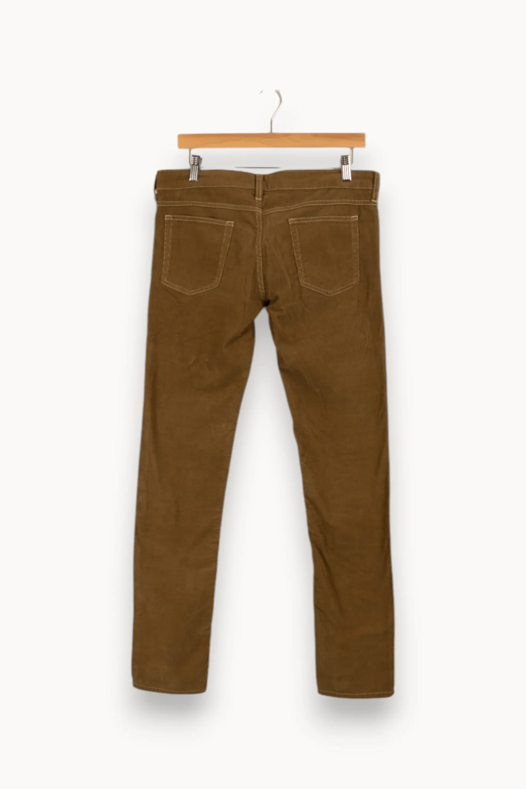 Discount Isabel Marant étoile Pantalon côtelé - Taille L/40 Vert