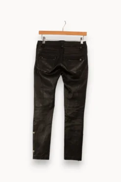 Sale Zadig&Voltaire Pantalon en cuir - Taille S/36 Noir