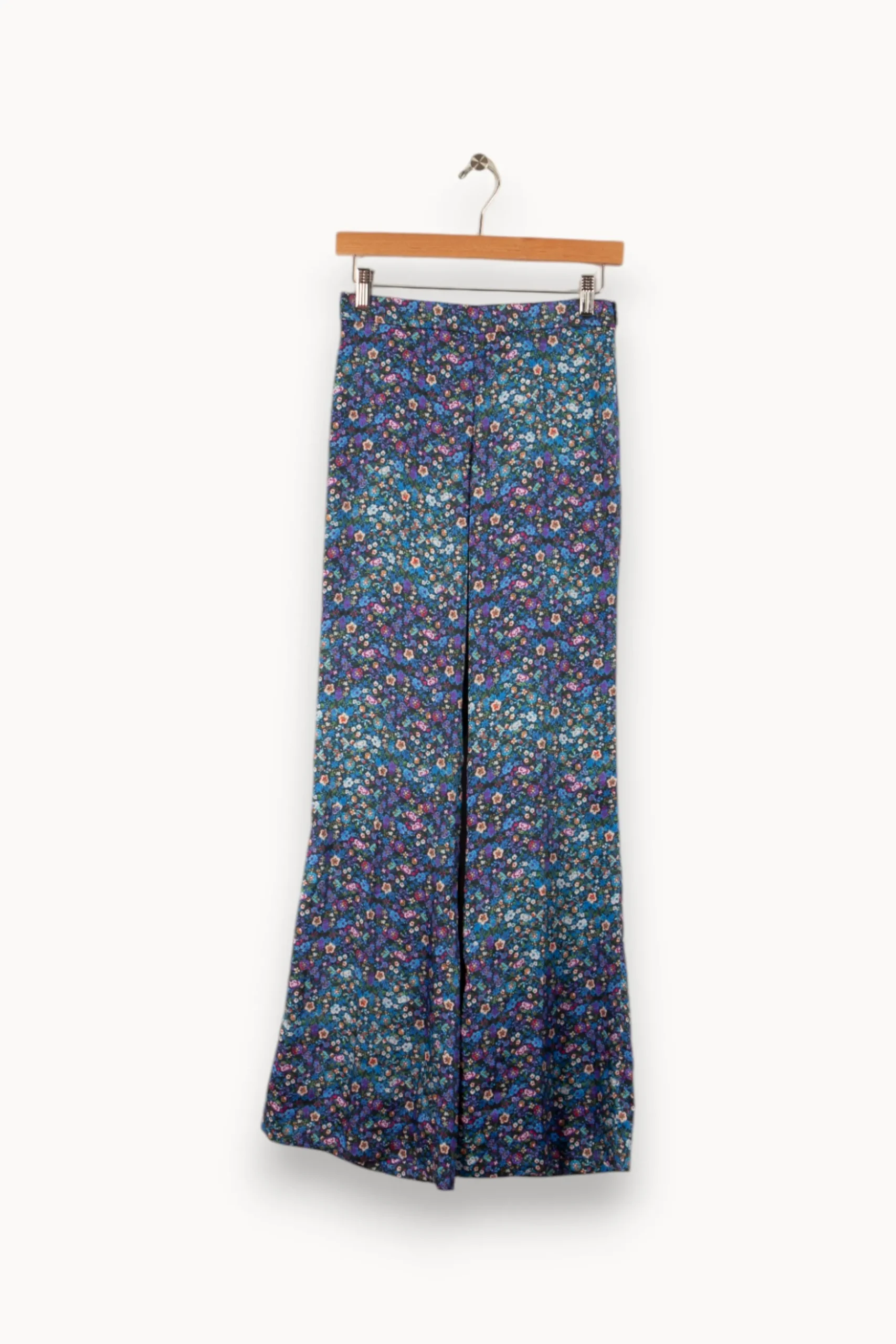 Sale Sandro Pantalon fleuri - Taille S/36 Multicolore