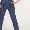 Discount La Fée Maraboutée Pantalon fluide casual - S/36 Bleu