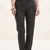 Best Sale La Fée Maraboutée Pantalon fluide en lyocell - M/38 Vert