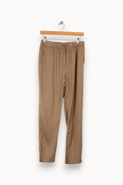 Best Sale La Fée Maraboutée Pantalon fluide en lyocell - M/38 Vert