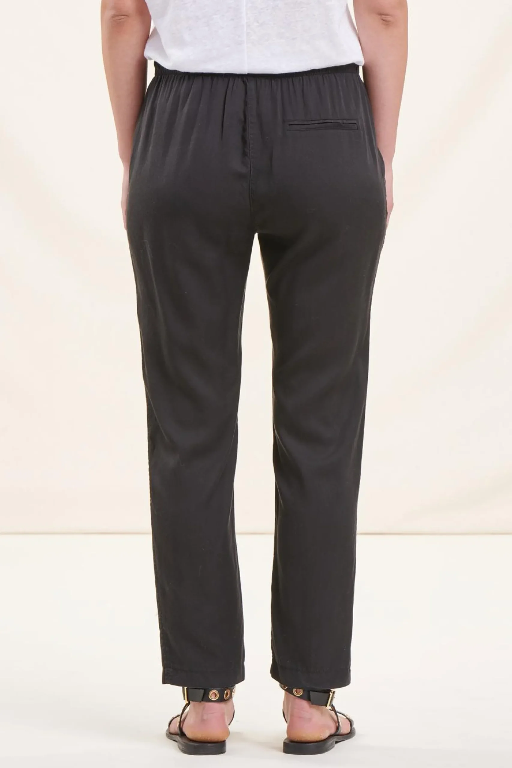 Best Sale La Fée Maraboutée Pantalon fluide en lyocell - M/38 Vert