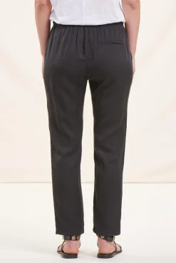 Flash Sale La Fée Maraboutée Pantalon fluide en lyocell - M/38 Noir