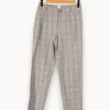 Cheap Des petits hauts Pantalon à carreaux - Taille S/36 Gris