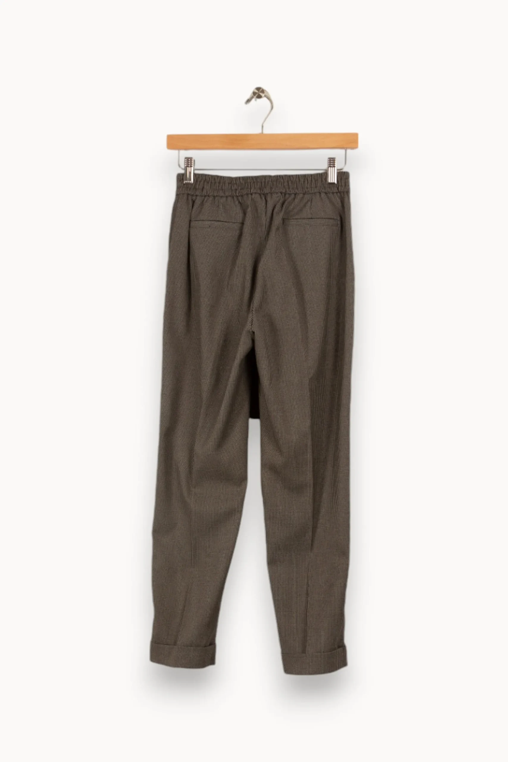 Clearance Stella Forest Pantalon à carreaux - Taille S/36 Gris