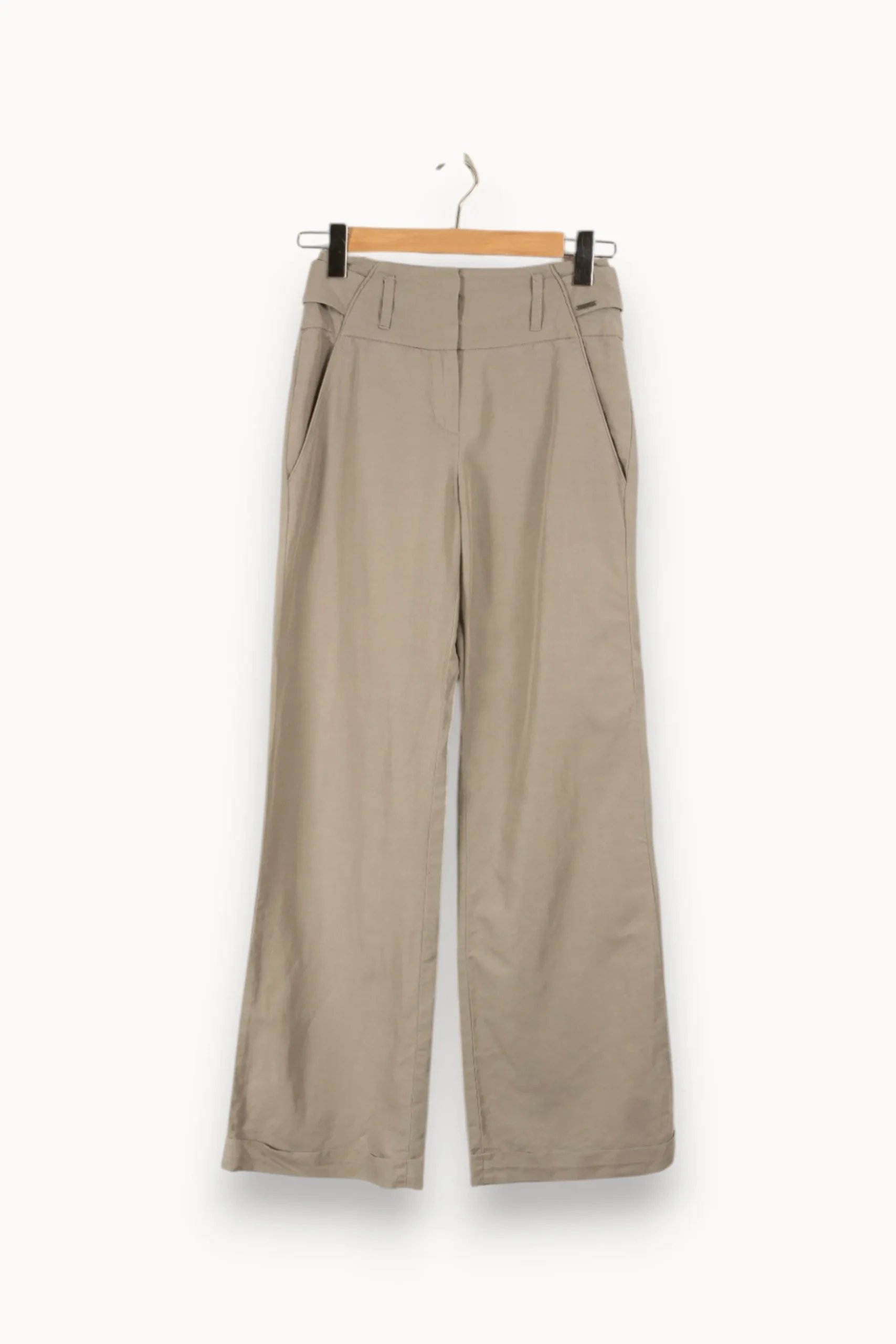 Flash Sale IKKS Pantalon - Taille XS/34 Gris