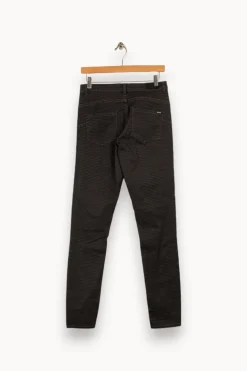 Online IKKS Pantalon gris foncé - Taille M/38 Noir